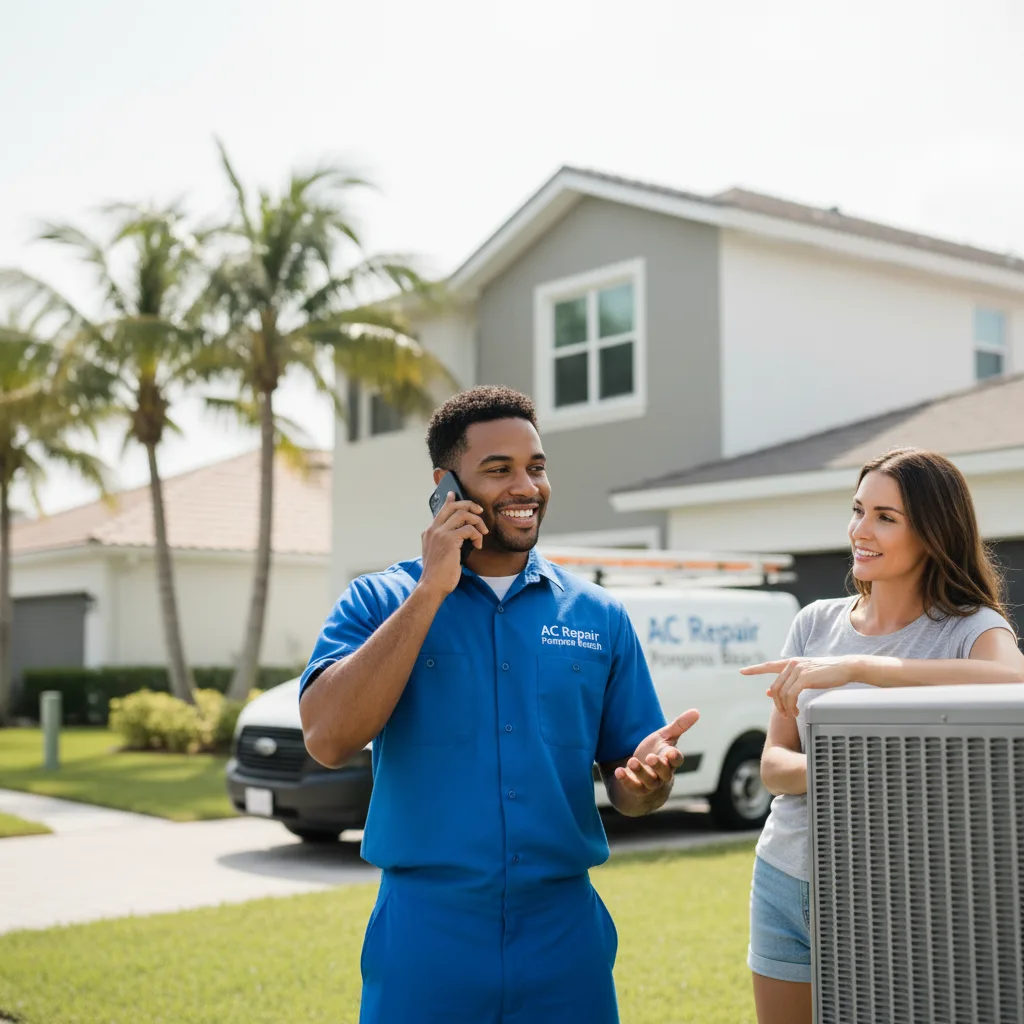 AC Repair Pompano Beach customer support in University Heights